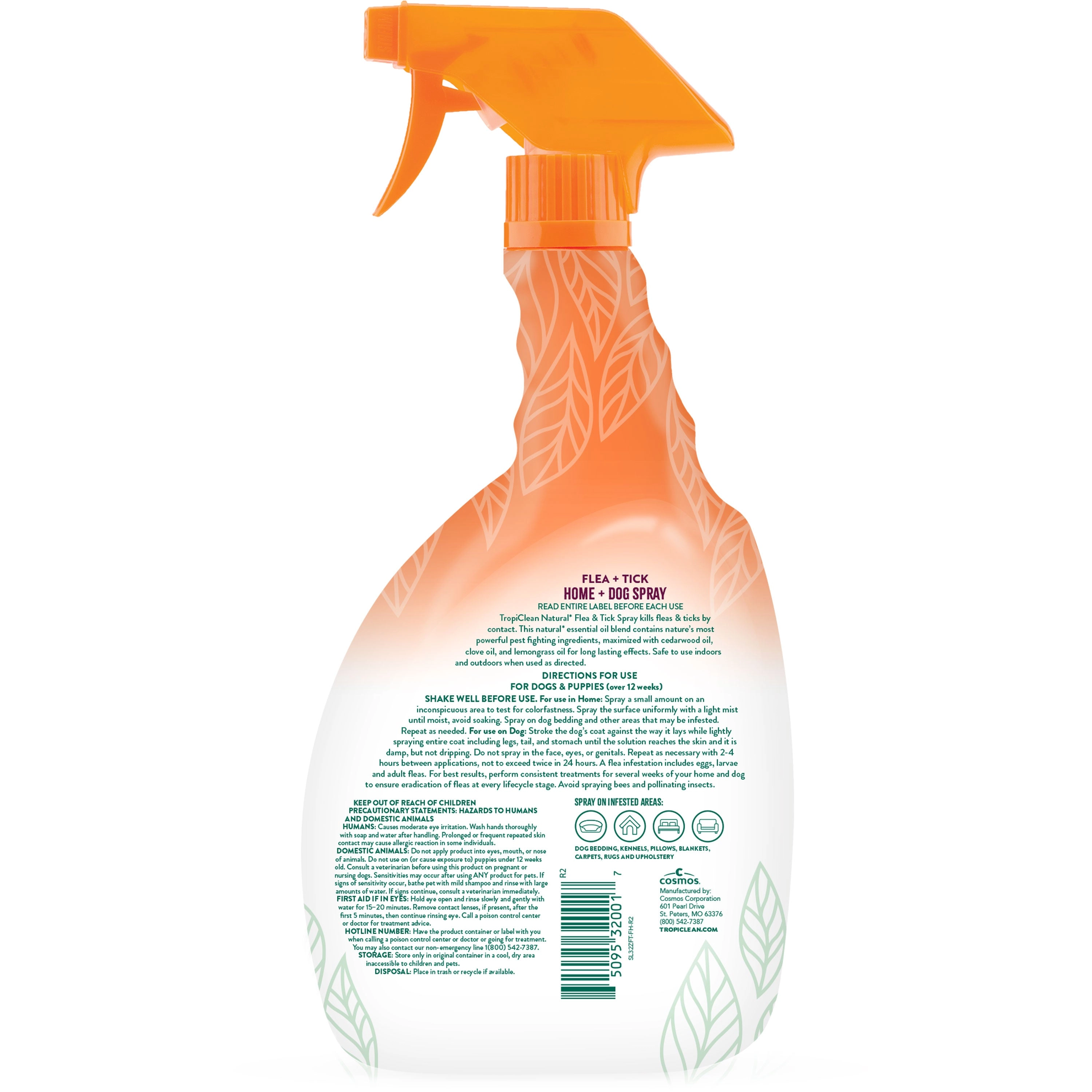 Tropiclean Flea & Tick Spray for Home