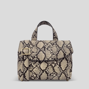 Tryhard Leather Crossbody Bag -- Snake