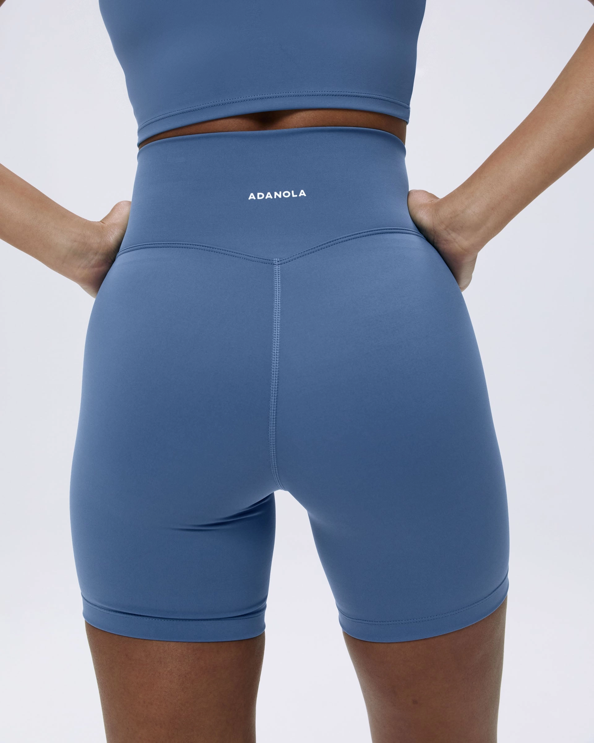 Ultimate Crop Shorts - Vintage Blue