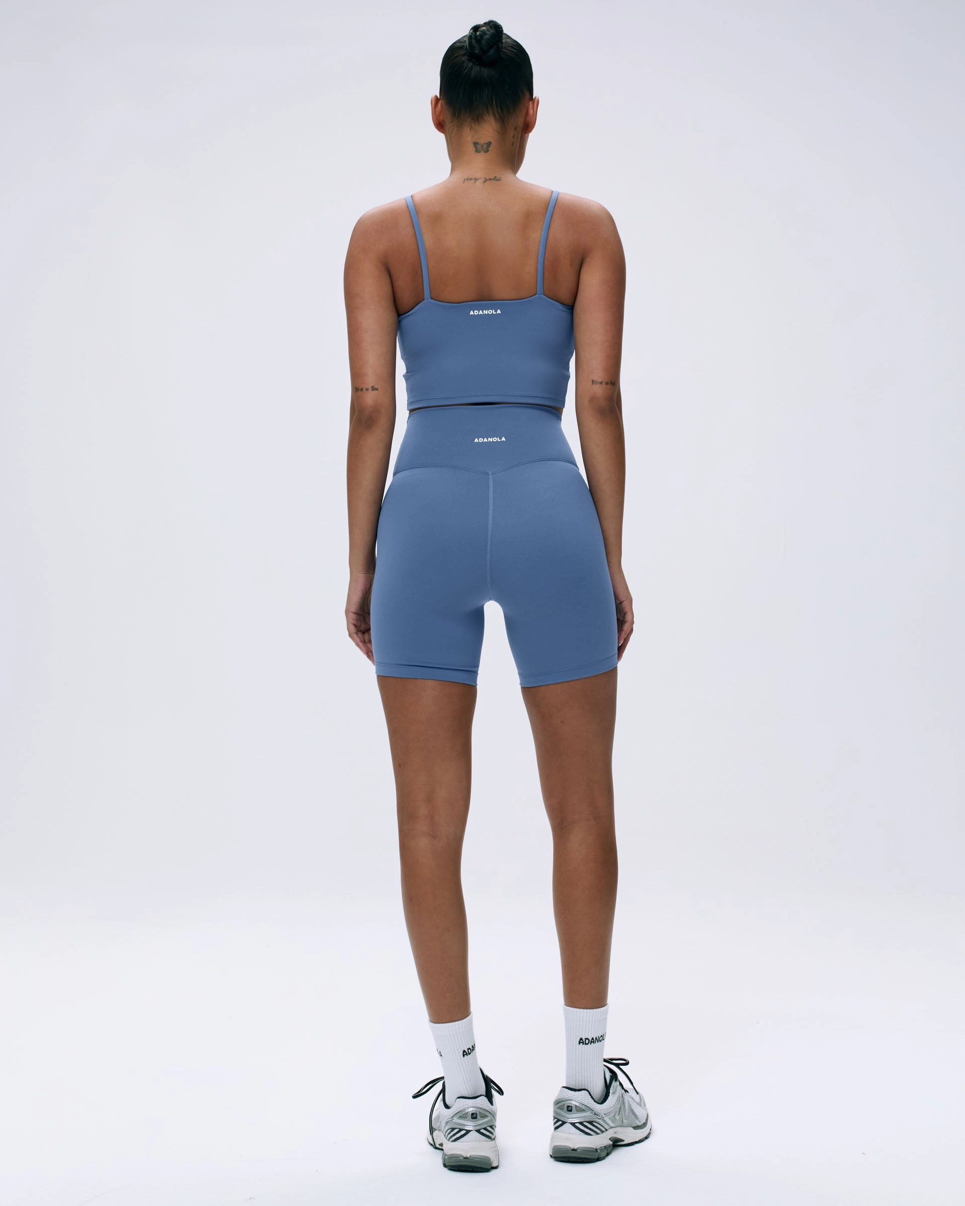 Ultimate Crop Shorts - Vintage Blue