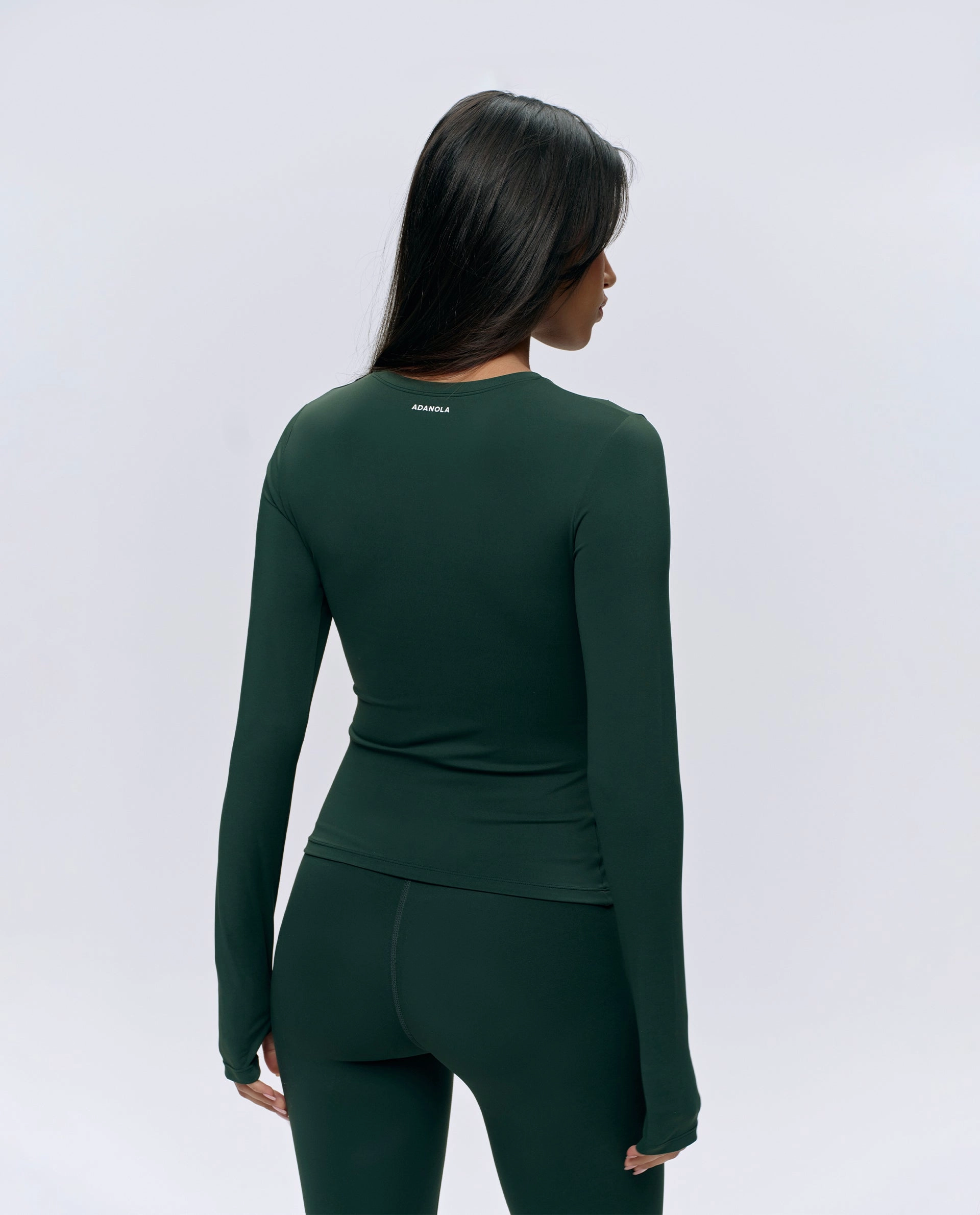Ultimate Long Sleeve Top - Pine Green