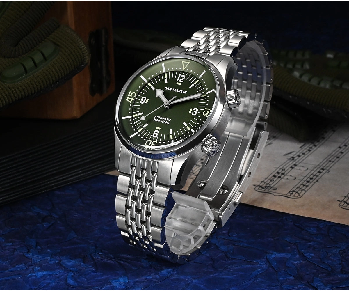 Watchdives x San Martin 39mm Leyenda Diver Watch SN0141W