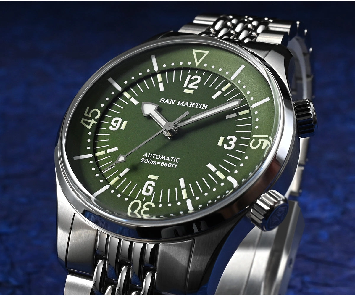 Watchdives x San Martin 39mm Leyenda Diver Watch SN0141W
