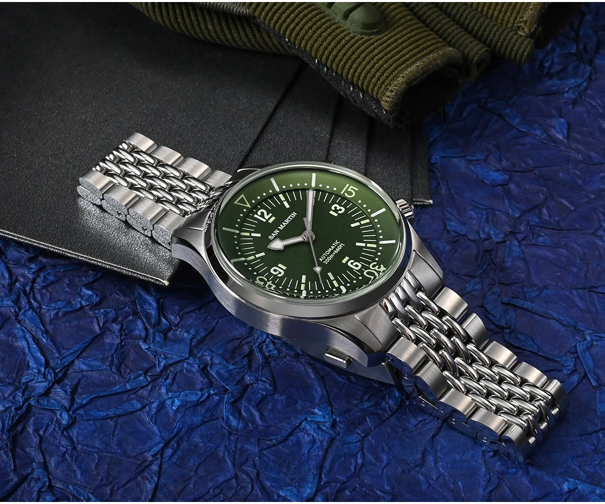Watchdives x San Martin 39mm Leyenda Diver Watch SN0141W