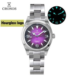 ★Weekly Deal★Cronos 36mm PT5000 Automatic Men Watch L6032