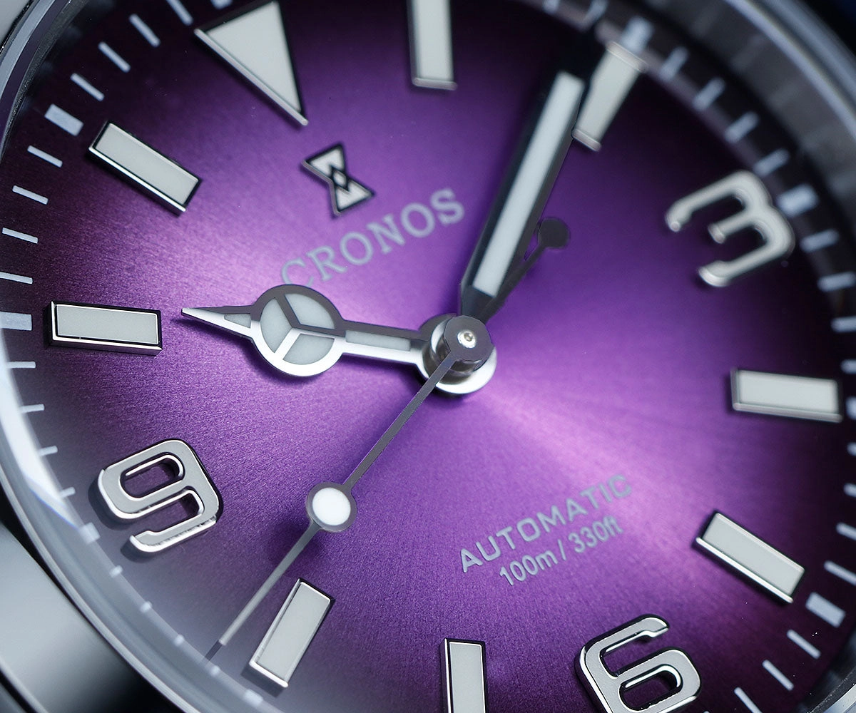 ★Weekly Deal★Cronos 36mm PT5000 Automatic Men Watch L6032