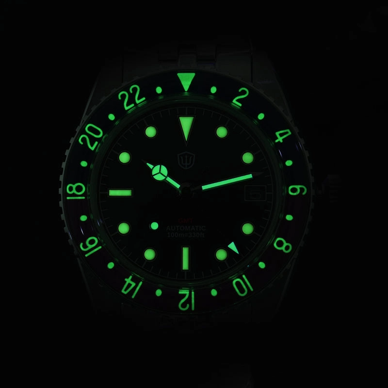 ★Weekly Deals★Watchdives WD6542 38mm GMT Men Watch