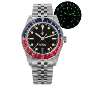 ★Weekly Deals★Watchdives WD6542 38mm GMT Men Watch