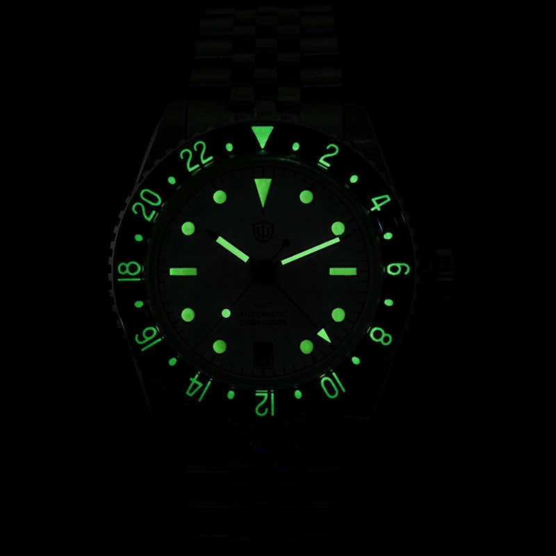 ★Weekly Deals★Watchdives WD6542 38mm GMT Men Watch