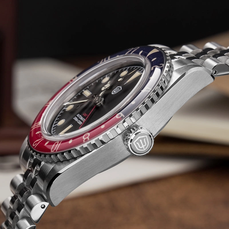 ★Weekly Deals★Watchdives WD6542 38mm GMT Men Watch