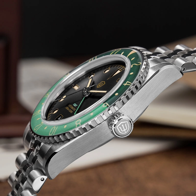 ★Weekly Deals★Watchdives WD6542 38mm GMT Men Watch