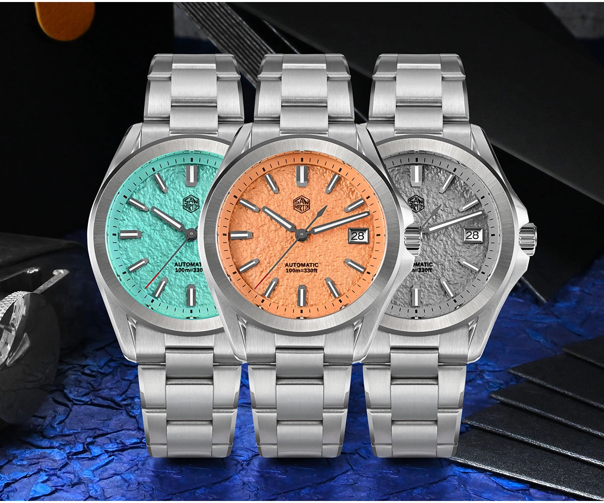 ★WeeklyDeal★San Martin 39mm NH35 Men Watch SN0129G-C