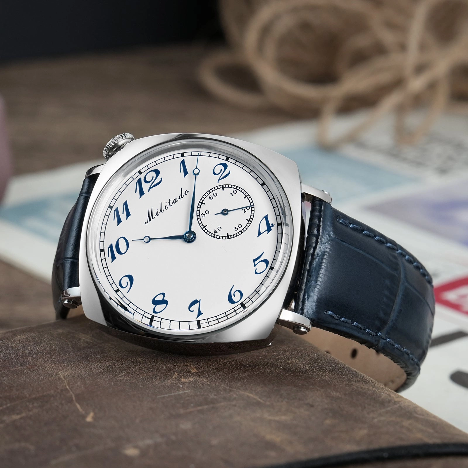 ★WeeklyDeals★Militado 1921 36mm ST1701 Mechanical Watch
