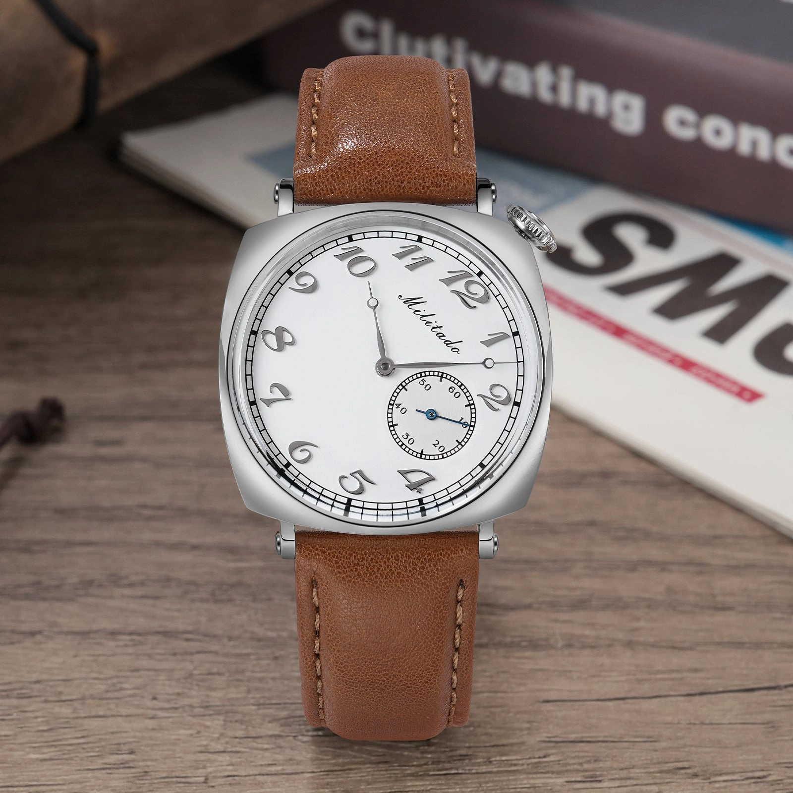 ★WeeklyDeals★Militado 1921 36mm ST1701 Mechanical Watch