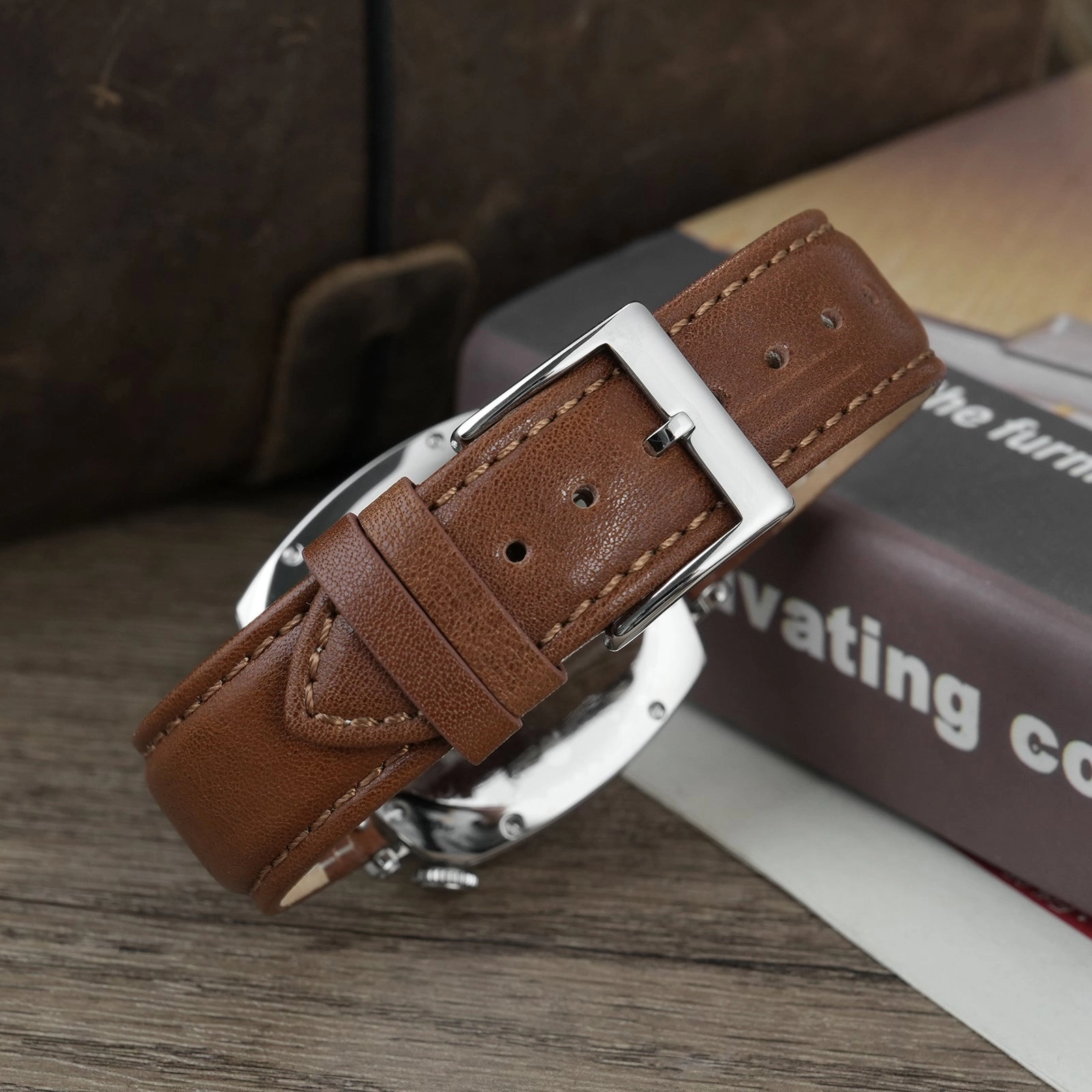 ★WeeklyDeals★Militado 1921 36mm ST1701 Mechanical Watch