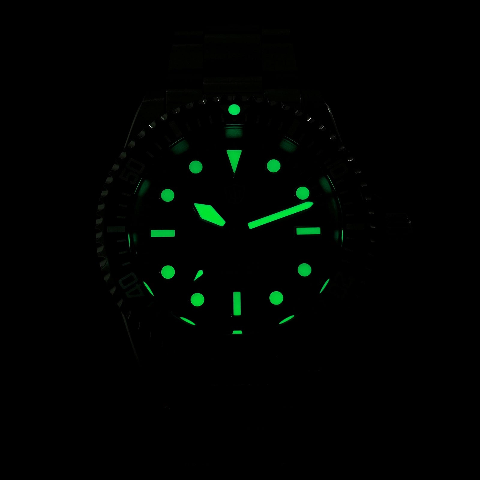 ★WeeklyDeals★Watchdives WD5513 38mm Vintage Sub Dive Watch