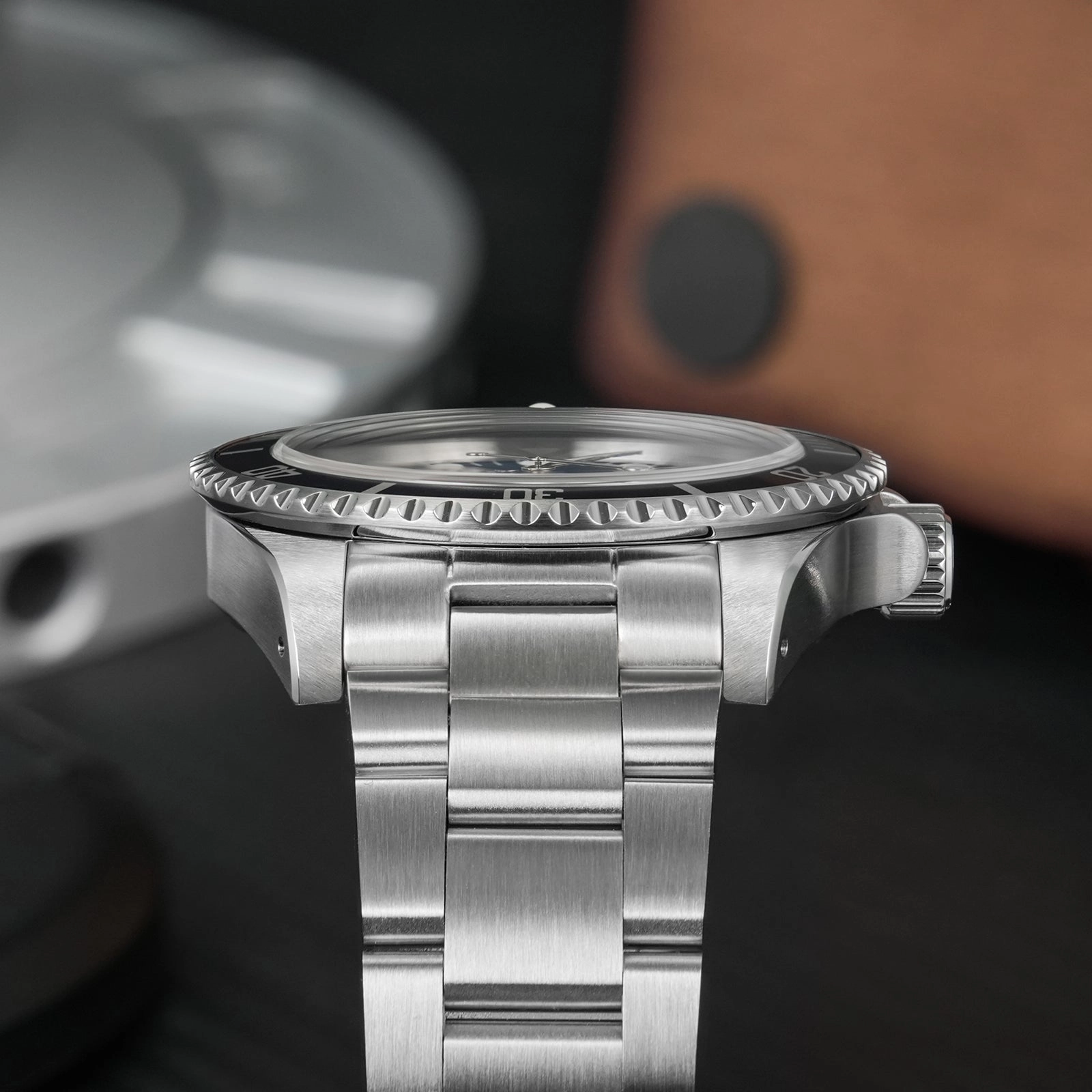 ★WeeklyDeals★Watchdives WD5513 38mm Vintage Sub Dive Watch