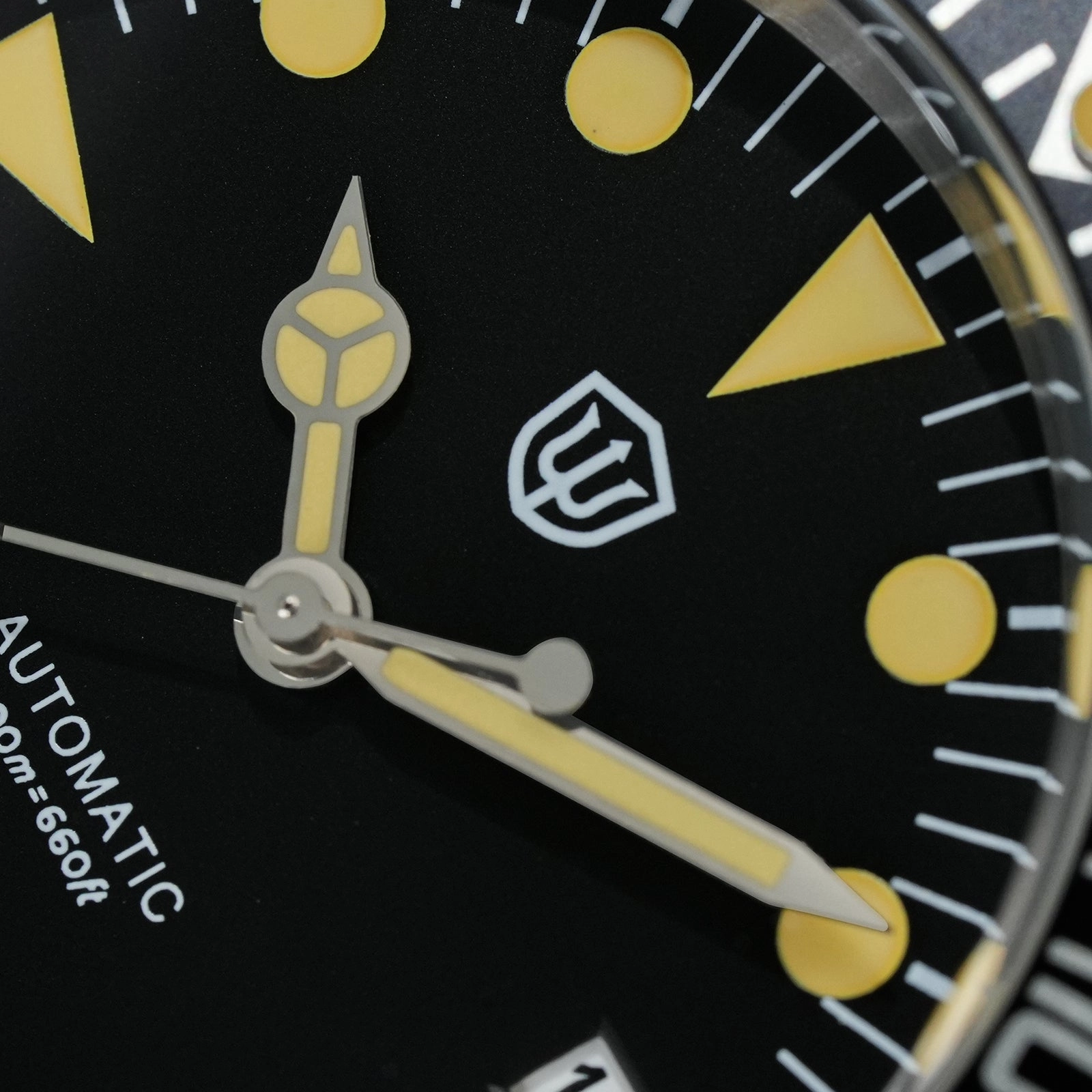 ★WeeklyDeals★Watchdives WD5513 38mm Vintage Sub Dive Watch