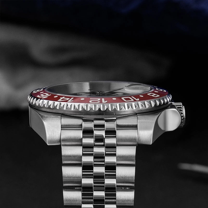 ★WeeklyDeal★Watchdives WD16760 NH34 Sub GMT Watch