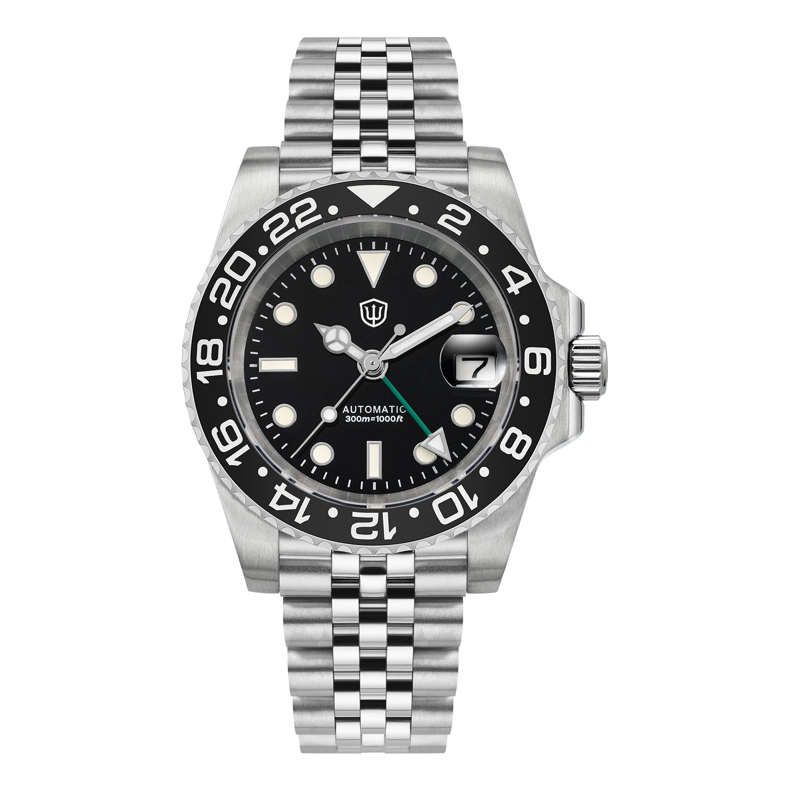 ★WeeklyDeal★Watchdives WD16760 NH34 Sub GMT Watch