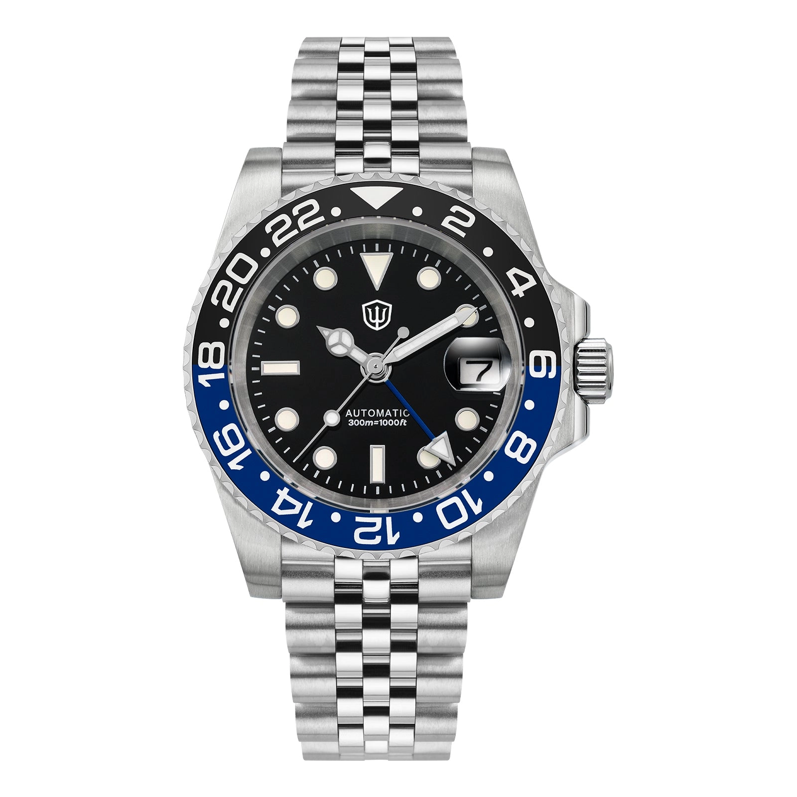 ★WeeklyDeal★Watchdives WD16760 NH34 Sub GMT Watch
