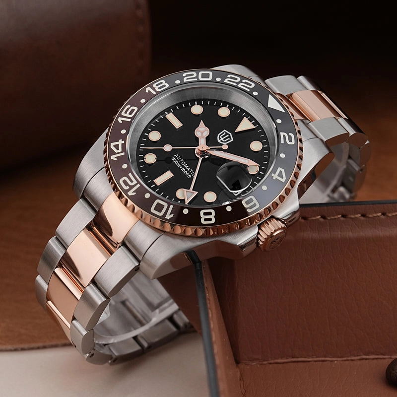 ★WeeklyDeal★Watchdives WD16760 NH34 Sub GMT Watch