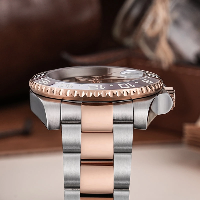 ★WeeklyDeal★Watchdives WD16760 NH34 Sub GMT Watch