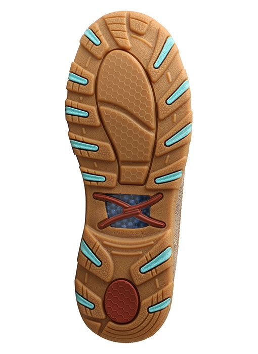 Women's Twisted X Boat Shoe Driving Moc with CellStretch #WXC0008-C