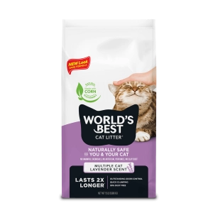 World's Best Cat Litter Lavender Scented Formula
