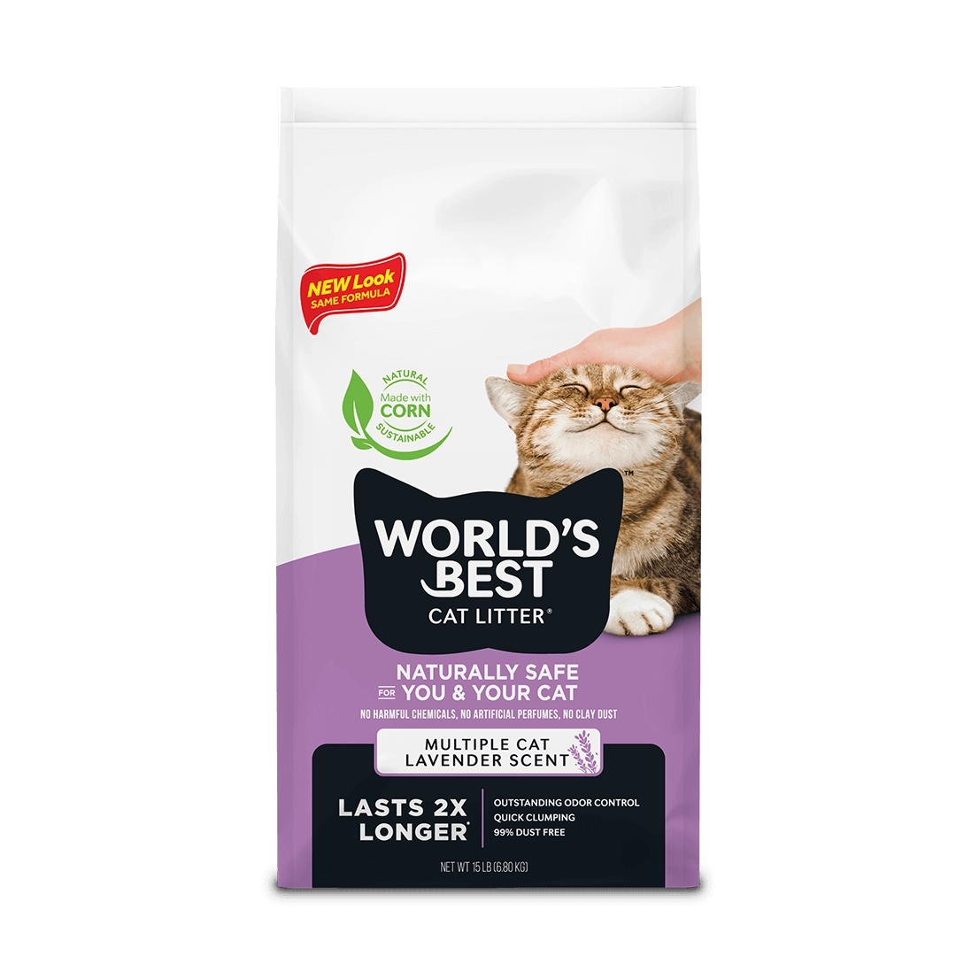World's Best Cat Litter Lavender Scented Formula